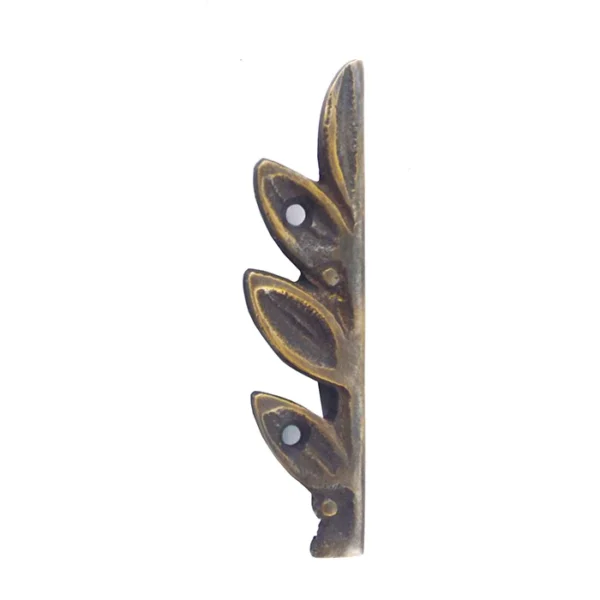 Ornaterra Olive Leaf Brass Corner Protector – 85mm - Image 4