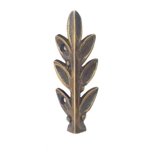 Ornaterra Olive Leaf Brass Corner Protector – 85mm