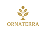 Ornaterra Text with Plant on Top of the Text